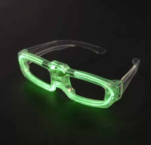 Gafas Led Verde Neón