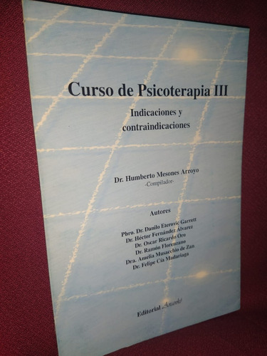 Psicoterapia Iii-indicaciones Y Contraindicaciones-sl