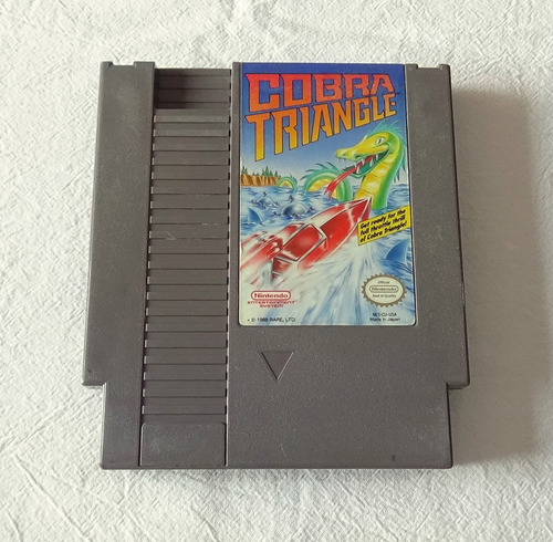 Cobra Triangle Cartucho Para Nintendo Nes 1989 Rare Ltd.