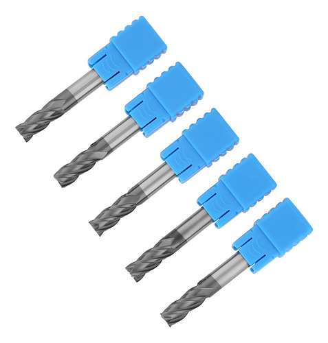 Herramienta De Corte Cnc De 5 Piezas De Carburo De Tungsteno