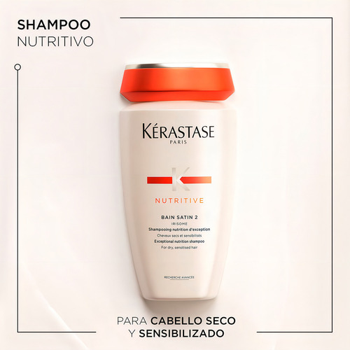 Shampoo Kérastase Paris Nutritive Bain Satin 2 Irisome 250ml