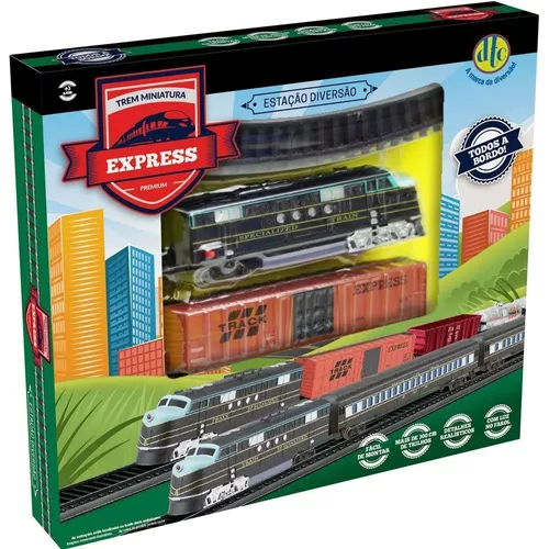 Trem Ferrorama Barato Miniatura Máquina Locomotiva Promoção