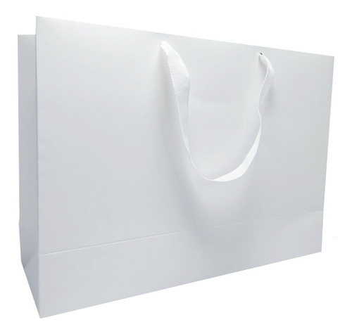 Imagen 3 de 6 de Bolsas De Cartulina 35x25x11cm X 10u Sin Impresión