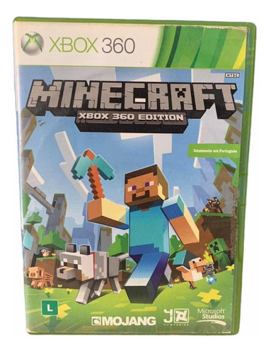 Minecraft Xbox 360 Mídia Física Original (Recondicionado)