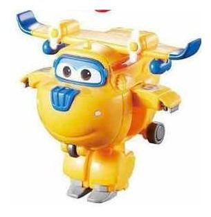 Super Wings Figuras Transformables A Robots Pack 4