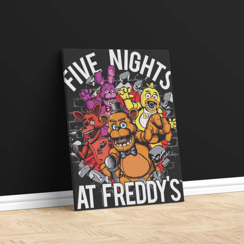 Cuadro Canvas Five Night´s At Freddy 9