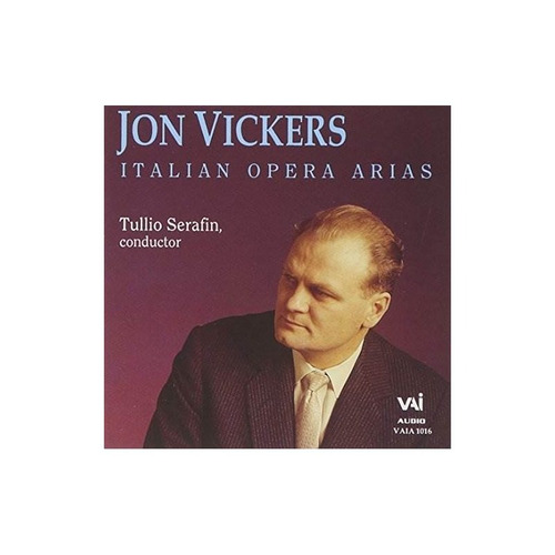Vickers/serafin/ponchielli/flotow/verdi Italian Opera Arias 