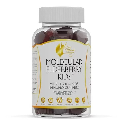 Coco March Molecular Elderberry Kids 60 Gomitas