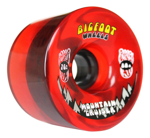 Bigfoot Longboard Ruedas 76 mm 80 a Shr Mountain Cruisers