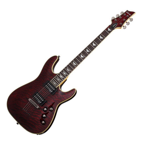 Guitarra Eléctrica Color Cereza Neg, Schecter Omen Extreme-6