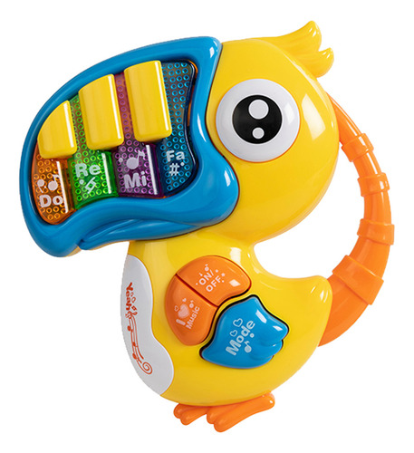 Piano Tucan Musical Para Bebe Con Luz Y Sonido Ok Baby