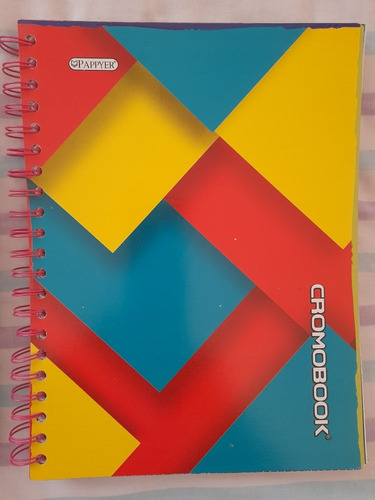 Libreta Espiral Grande 6 Materias Cromobook