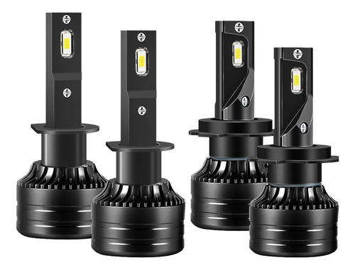 Kit De Faros Led H1 H7 Luz Alta Y Baja Para Peugeot, 30000 L