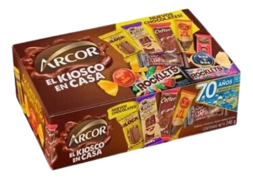 Caja De Chocolates Arcor Kiosco En Casa Bombones Surtidos