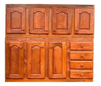 Comprar Bajo Mesada De Algarrobo 1.60m  + Alacena De 1.60m 