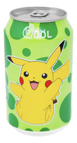 Soda Qdol Pokemon Sabor Lima 330ml