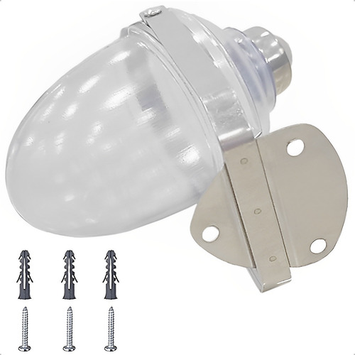 Porta Saboneteira Liquida Plástico Suporte Inox 500ml 08 Un
