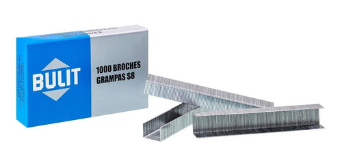 Imagen 4 de 6 de Broches - Grampas Bulit Standard S8 8mm Por 1.000 Unidades