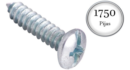 1750 Pijas Para Lamina Combinada #10 X 1/2 P