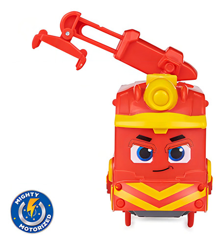 Trem De Brinquedo Motorizado Mighty Express Freight Nate Cor Vermelho