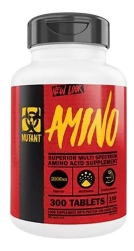 Amino Mutant 300 Tabletas Aminoacidos - Tienda Fisica