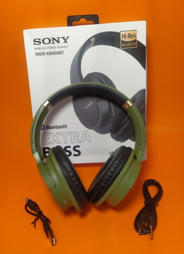 Imagen 5 de 10 de Auriculares Bluetooh Sony Xb 900 Radiofm,micro Sd-microfono