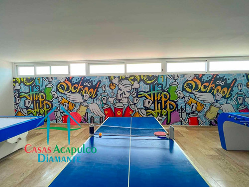 Cad Ikaroa Ph 6. Penthouse De Playa Con Terraza, Alberca, Jacuzzi Privados Y Vista Frontal Al Mar