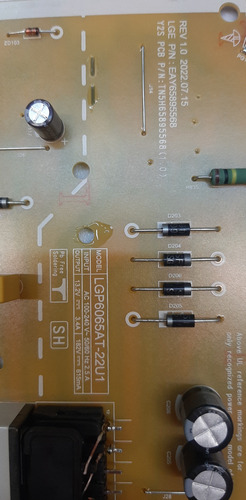 Fuente Lg 65ur8750 Eay65895568 Lgp6065at-22u1 (Usado)
