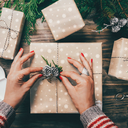 Rollo De Papel Transparente Para Envolver Regalos