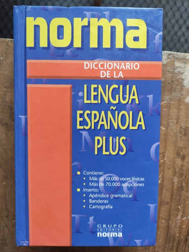 Diccionario De La Lengua Española Plus - Norma - Tapa Dura 