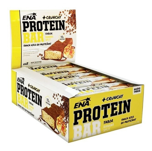 Ena Protein Bar - Barras De Proteina Caja X 16 Unidades