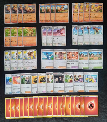 Pokemon Tcg Deck Mazo Arcanine Rapidash - Nova009