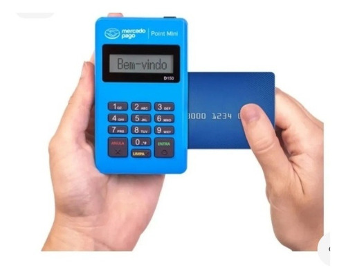 Máquina De Cartão Débito E Crédito Point Mini - Mercado Pago