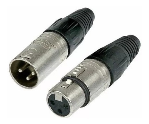 Cable Extensión Dmx A Xlr3, Hembra Macho 1 Metro