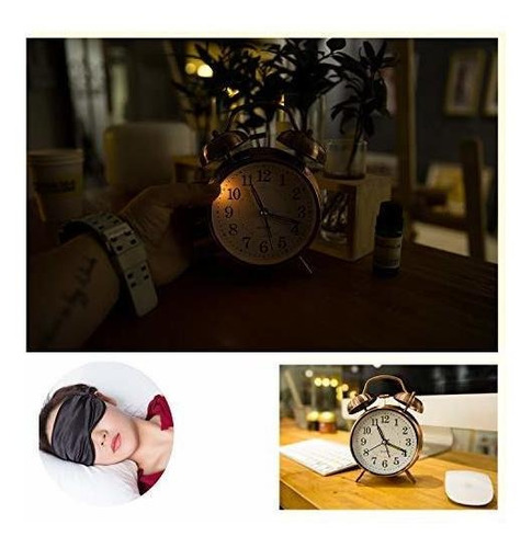 Pipapoint - Reloj Despertador Con Doble Campana De 4 Pulgada