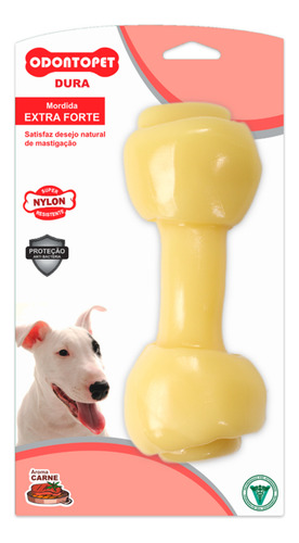 Brinquedo Mordedor Cachorro Osso Mordida Extra Forte G