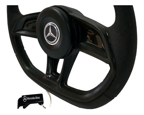 Volante De Caminhão Mb Mercedes Benz Mb 2831 Gti Black 42cm