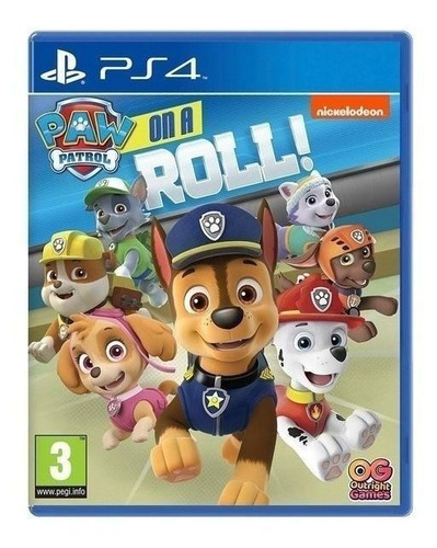 Paw Patrol: On A Roll!  On a Roll! Standard Edition Outright Games PS4 Físico