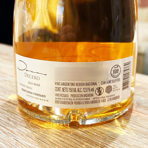 Vino Decero Mini Ediciones Rose Cabernet Francos 750 Ml