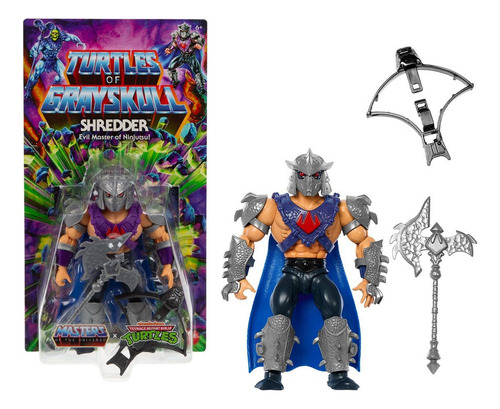 Shredder Masters Of The Universe Turtles Of Grayskull Wave 2 (Usado)