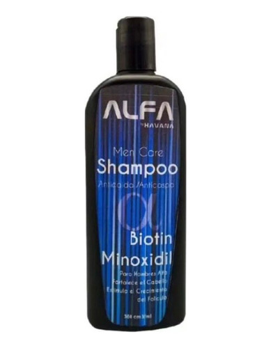 Shampoo Men Care Alfa Havana Anticaida  Biotin/ Minoxidil