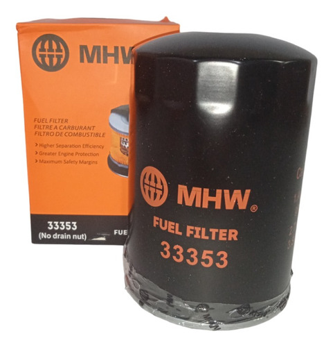 Filtro Combustible Mhw 33353 S/desague Case Encava Dong Feng