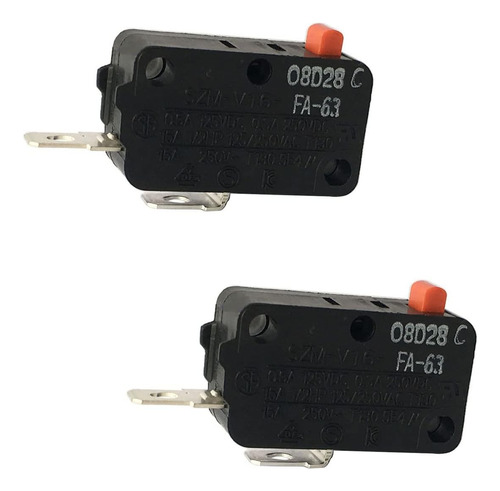(paquete De 2) Szm-v16-fa-63 Micro Interruptor Para Puerta D