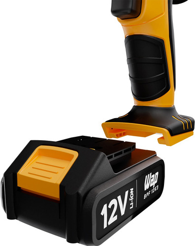 Furadeira parafusadeira sem fio de 10mm Wap BPF 12K3 12V + acessório 110V/220V