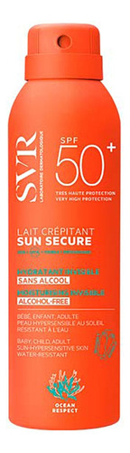 Svr Sun Secure Lait Crepitant Spf50+,  200ml