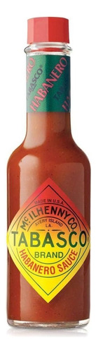 Molho de pimenta habanero Tabasco sem glúten 60 ml