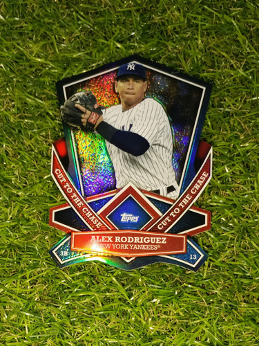 Cv Álex Rodríguez 2015 Topps Chrome Cut To Chase Refractor 