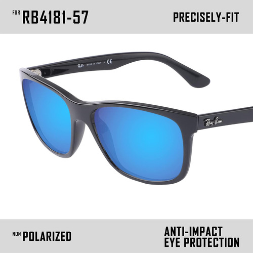Lentes De Reemplazo Polarizados De Trushell Para Ray-ban Rb4