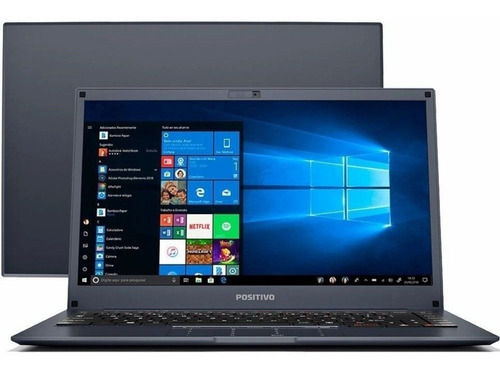 Notebook Positivo Motion Q232b Tela 14  Ram 2gb 32gb