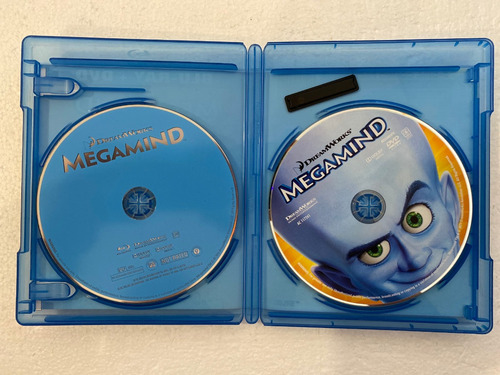 Bluray Original + Dvd Megamente Megamind Tom Mcgrath (Usado)